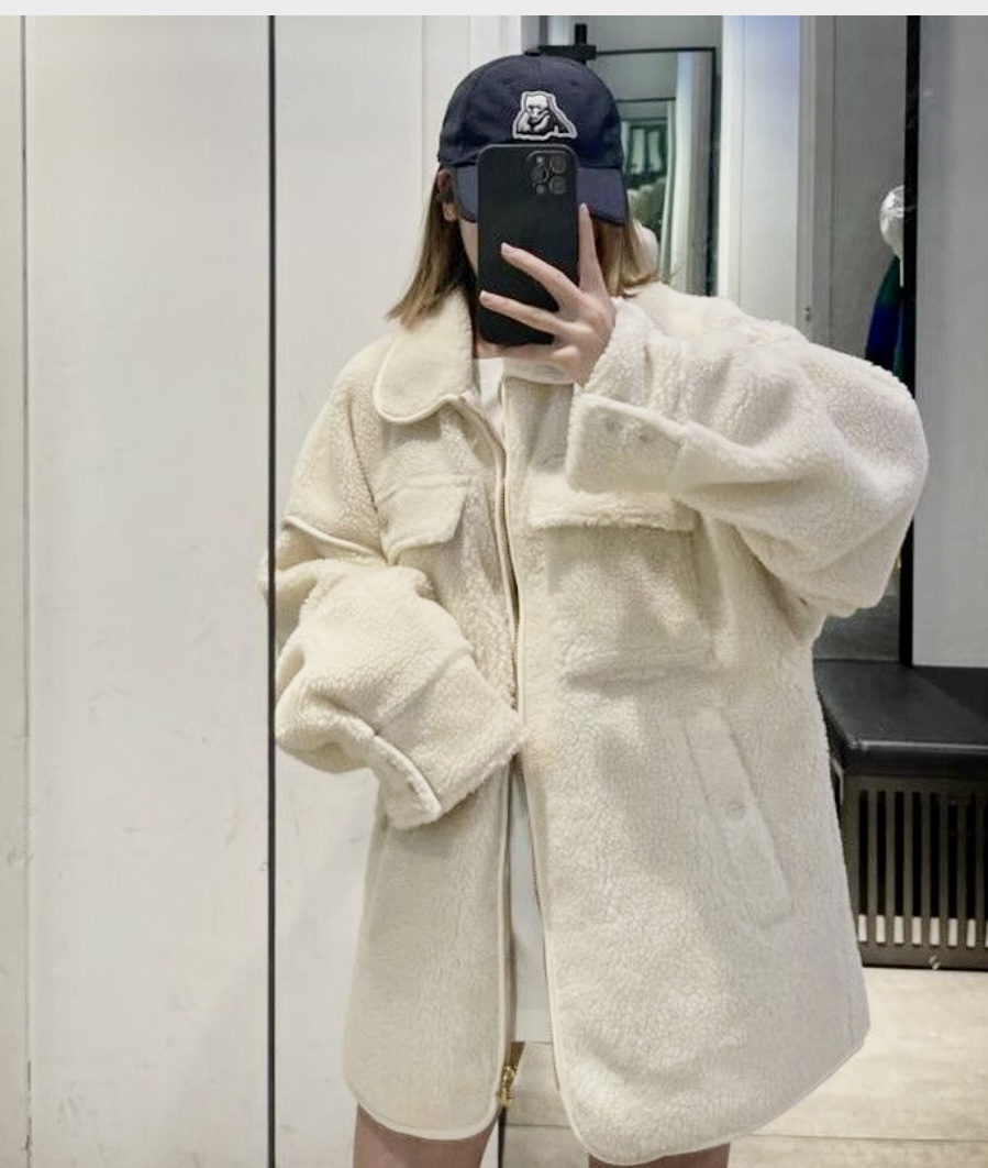 아디다스 뽀글이 자켓